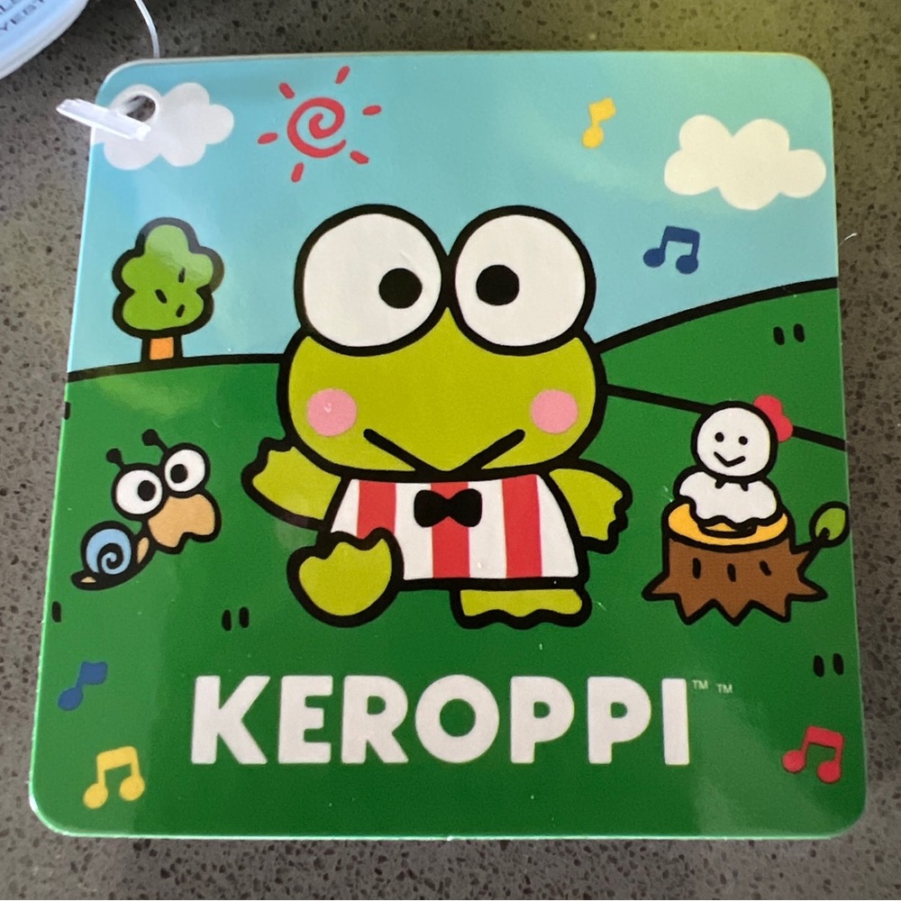Sanrio KEROPPI Sitting Plush Classic Series / 7” Limited Edition / Kawaii / NEW - Picture 10 of 15